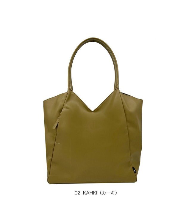 ROOTOTE 3666【シャープな印象】LT.ラウンド.Vカット-A 02：カーキ