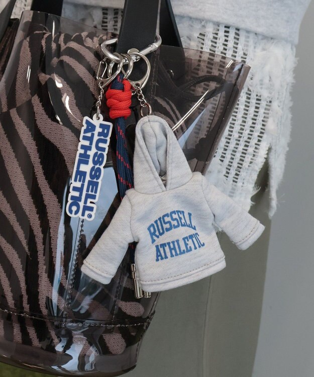 AMERICAN HOLIC 【RUSSELL】フーディースウェット チャーム Multi