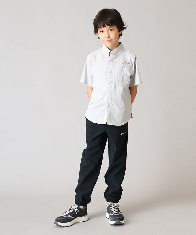 Columbia Columbia/ キッズアイテム/ タミアミショートスリーブシャツ /コロンビア Cool Grey