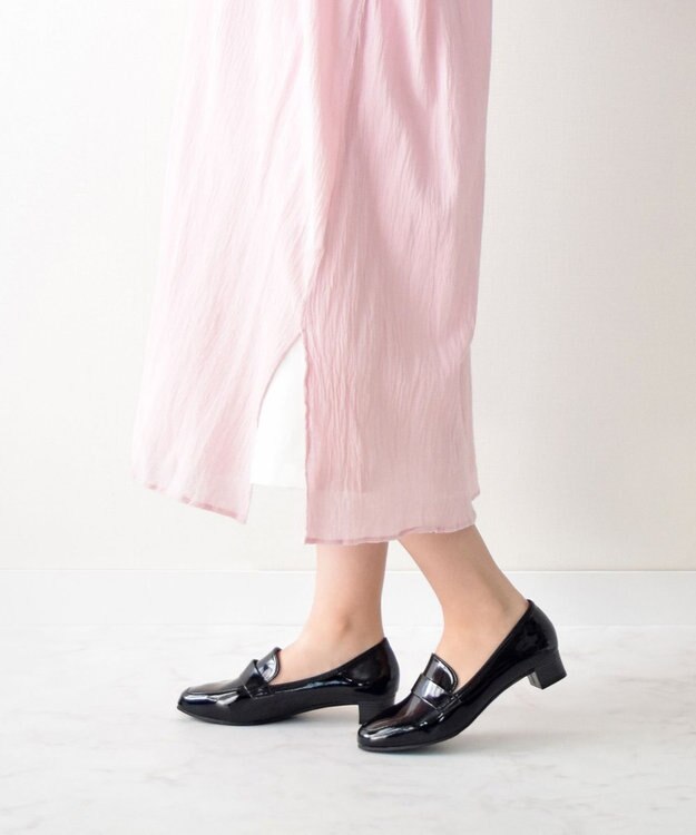 Bridget Birkin 【Bridget Birkin】レインローファー ブラックエナメル