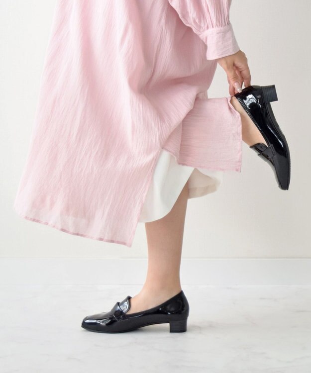 Bridget Birkin 【Bridget Birkin】レインローファー ブラックエナメル