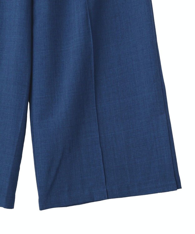 YECCA VECCA 【UVカット】サラサライージーワイドパンツ Blue