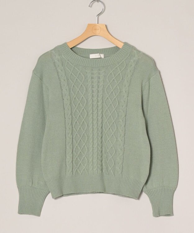 ONWARD Reuse Park 【any SiS】ニット秋冬 グリーン