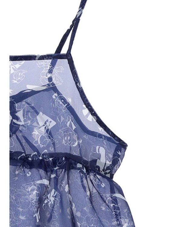 AMERICAN HOLIC 総柄シアーキャミワンピース／Ｄｉｓｎｅｙ Navy