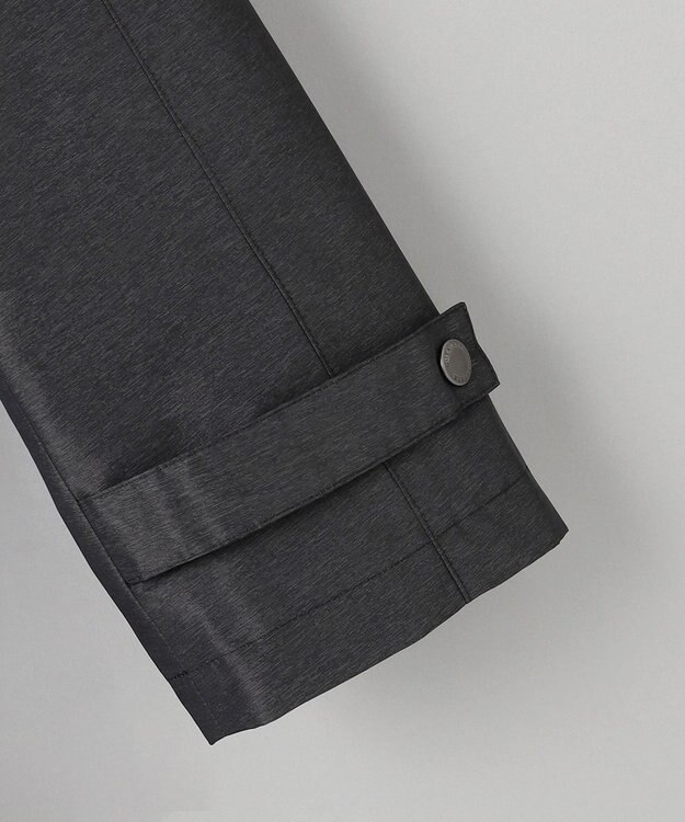 GOTAIRIKU 【シーンレスに対応】ブライトシャンブレーミリタリーパーカ コート ブラック系8