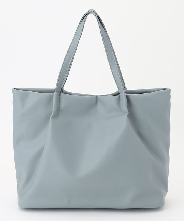 UNBILLION Otias スムースタイプ合皮トートバッグ サックスブルー