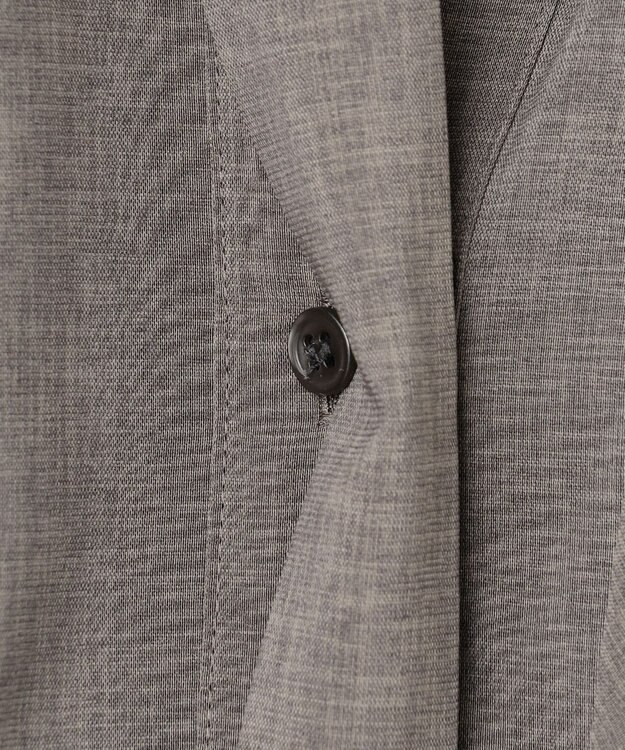 BEIGE， 【洗える/接触冷感/速乾/UVケア対応】BATEAU / スタンドカラードレス C.Gray