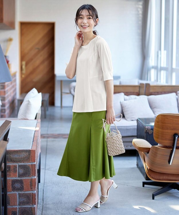 Tiaclasse マクラメショルダーバッグ エクリュ