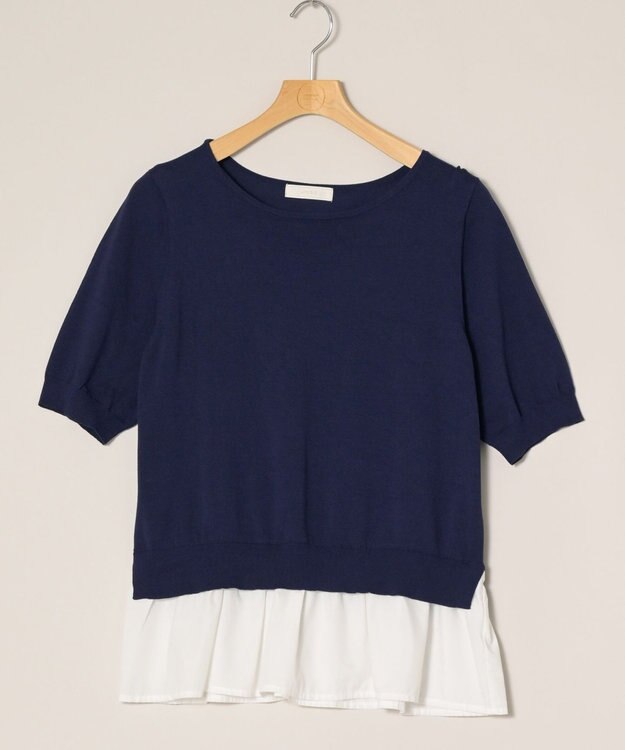 ONWARD Reuse Park 【any SiS】ニット春夏 ネイビー