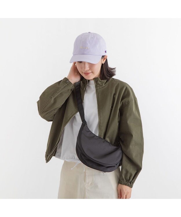 林八百吉商店 Champion ウォッシュツイルハイキャップ ライトパープル