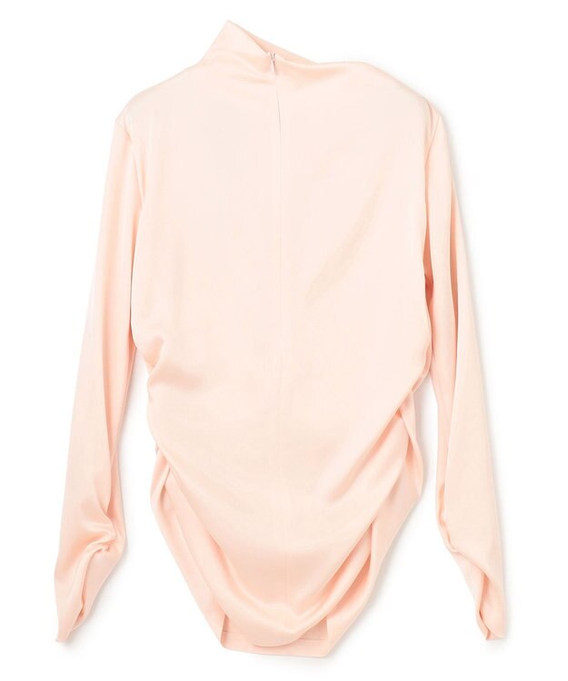 BEIGE， GINETTE / シャーリングブラウス Nude