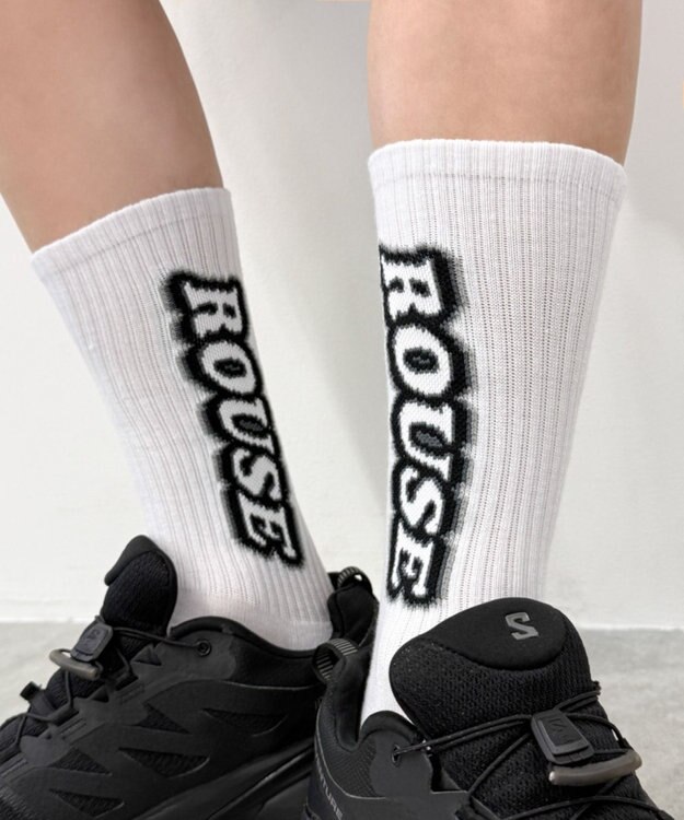 WEGO ロゴデザインソックス（R） 柄2