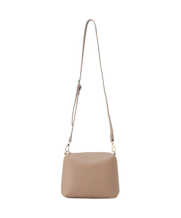 AMERICAN HOLIC 【2点セット】2WAYワンハンドルミニトート+ポーチ Gray Beige