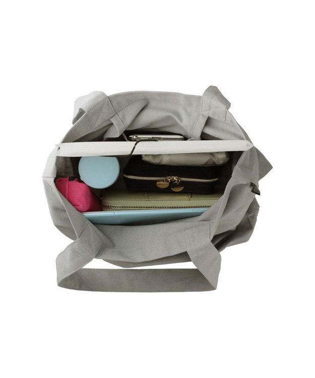 ROOTOTE 1086【A4サイズ収納】SC.トール.リサイクルコットン-A 04：グレー