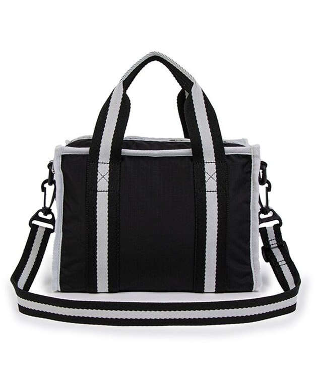 LeSportsac SM TOP HANDLE TOTE/スペクテイターブラック スペクテイターブラック