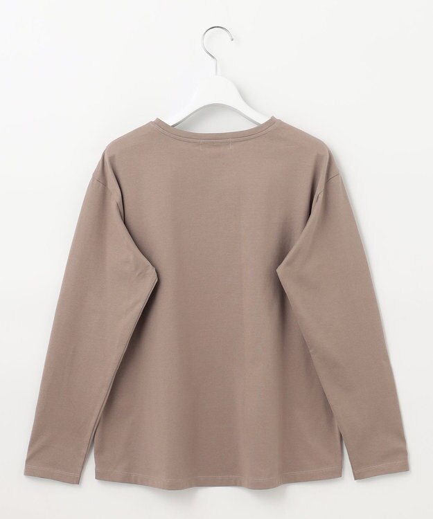 J.PRESS LADIES ロゴ Tシャツ ブラウン系