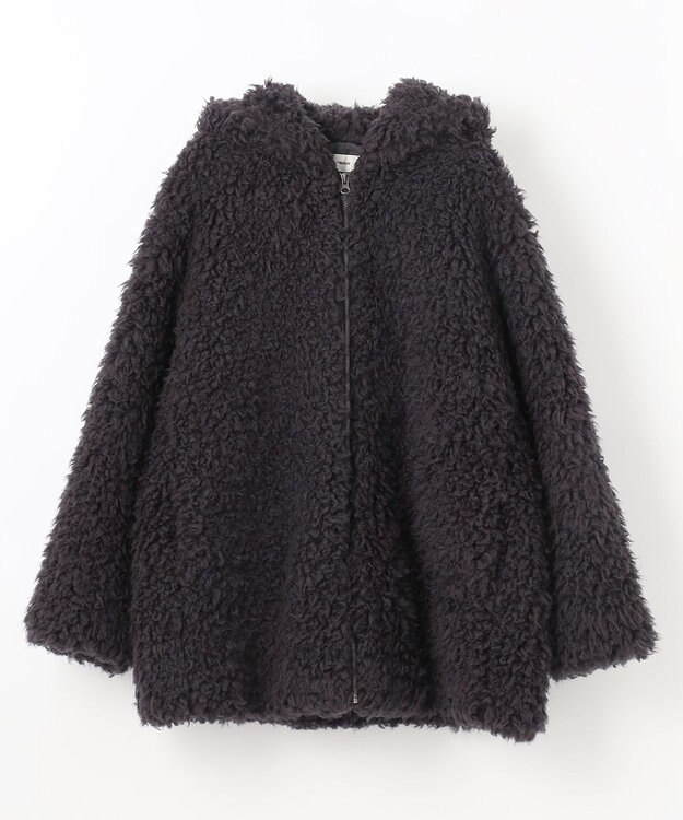 NAVE 【ReNAVE／UNISEX】プードルボア ジャケット ブラック系