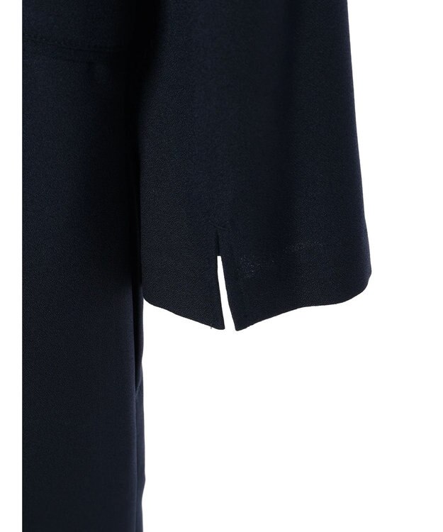 Green Parks ｅｆ－ｄｅ　フィット＆フレアワンピース Dark Navy