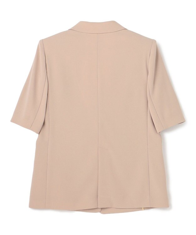 BEIGE， 【Lsize・セットアップ対応】CINDY / ハーフスリーブジャケット Taupe