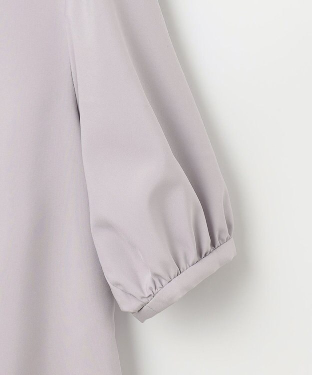 ANY SIS 【洗える】レースパーツタックスリーブ ブラウス ラベンダー