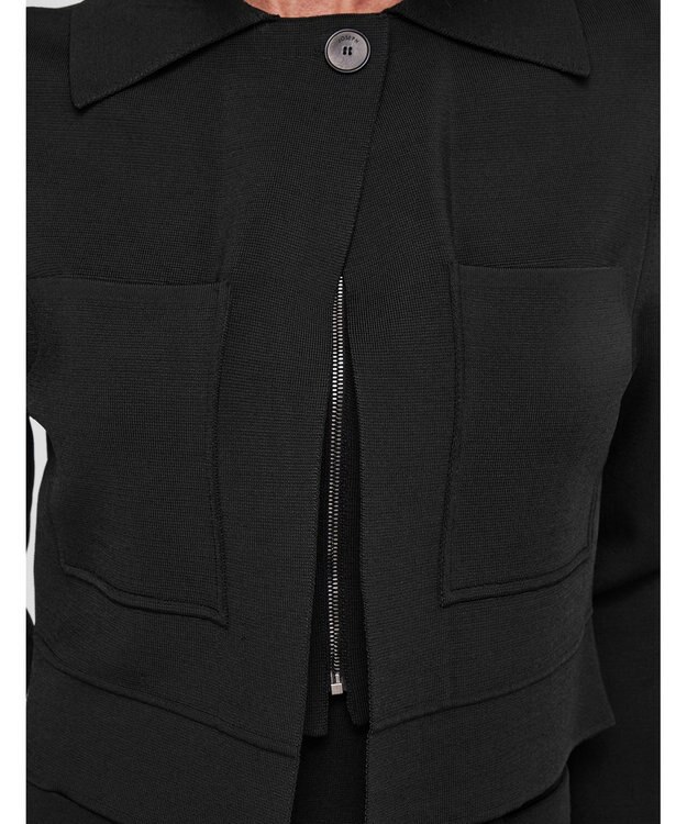 JOSEPH ミラノ　ボクシーショートジャケット Black