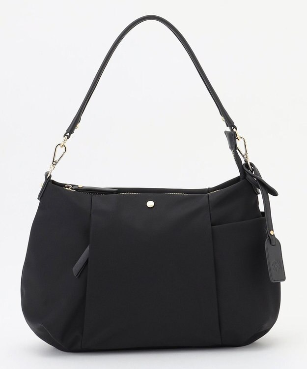 J.PRESS LADIES 【新色登場！・WEB限定カラーあり・2way】ナイロン ショルダー バッグ ブラック系