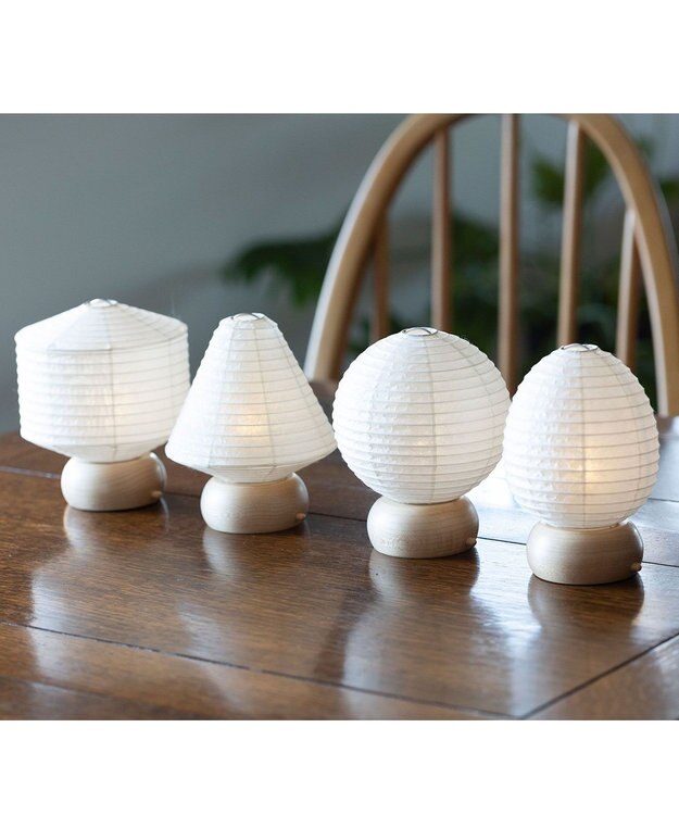 ちょうちん堂 【月白】SHIPPOU 七宝 ちょうちん ライト ホワイト