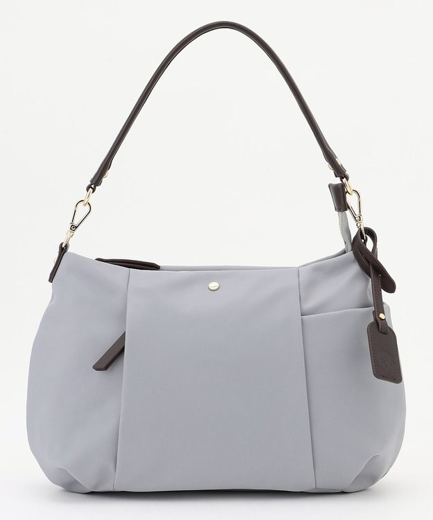 J.PRESS LADIES 【新色登場！・WEB限定カラーあり・2way】ナイロン ショルダー バッグ ライトグレー系