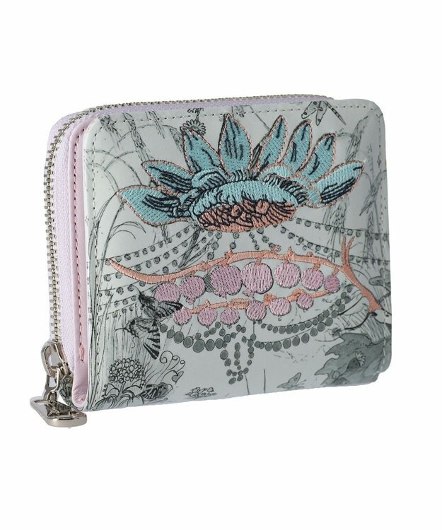 tsumori chisato CARRY Together ラウンドファスナー2つ折り財布 ブラック