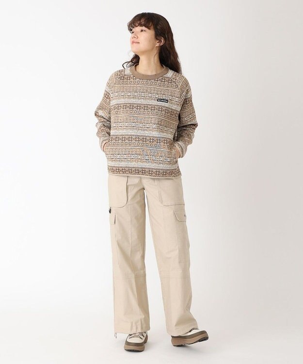 Columbia Columbia/ ウィメンズラヴェルリッジクルーネック /コロンビア Fossil、 Knitknot