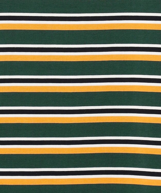 J.PRESS YORK STREET 【UNISEX】ベーシックボーダー Tシャツ ダークグリーン系2