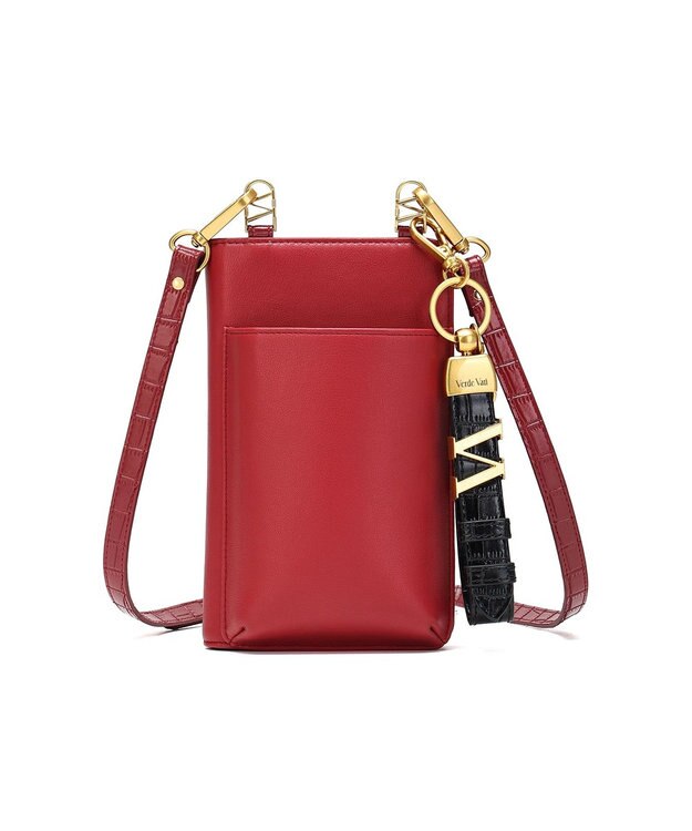 style code 【VerdeVari/ヴェルデヴァリ】マルチショルダーバッグ レッド