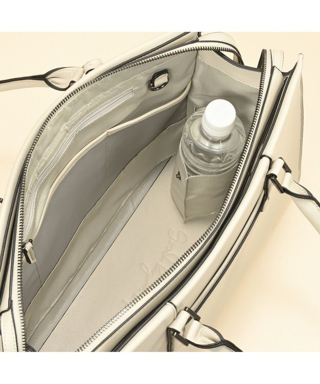 ACE BAGS & LUGGAGE 【雑誌掲載】 W&.Day Night トッテン スクエアトート 11753 ダブルアンドデイナイト 通勤 A4サイズ 13.3インチPC アイボリー