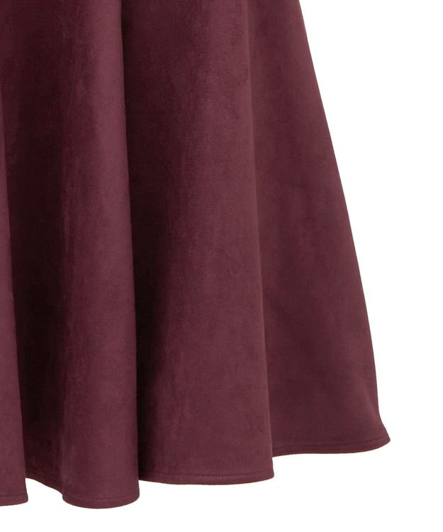 Green Parks ・ＥＬＥＮＣＡＲＥ　ＤＵＥ　スエードポンチフレアスカー Bordeaux