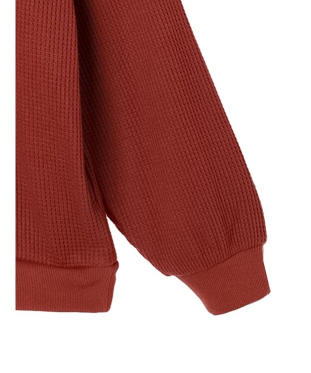 CRAFT STANDARD BOUTIQUE ワッフルカーディガン Brick Red