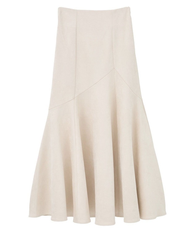 Green Parks ・ＥＬＥＮＣＡＲＥ　ＤＵＥ　スエードポンチフレアスカー Ivory