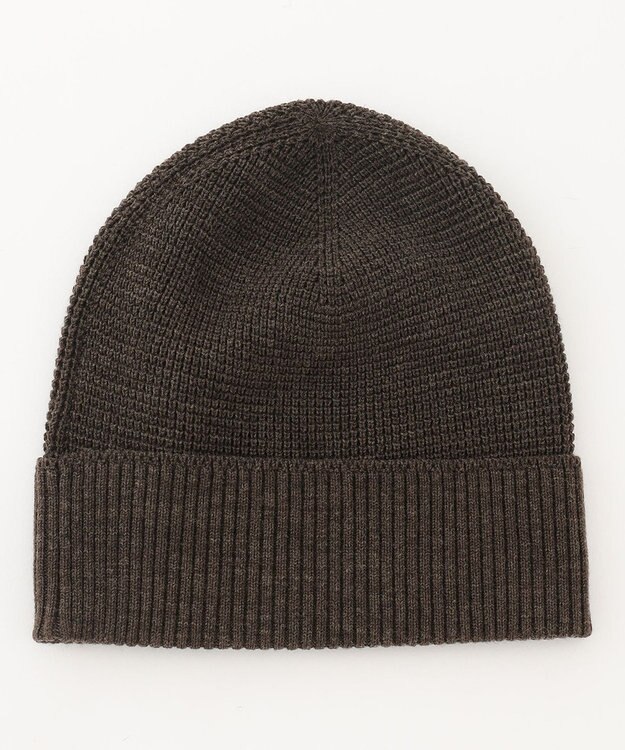 JOSEPH ABBOUD MOUNTAIN 【イージーケア/速乾性/  軽量糸使用】ニットキャップ ダークブラウン系