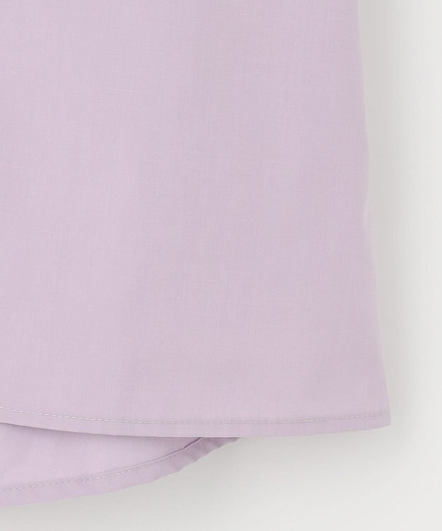 組曲 KIDS 【150-160㎝】パピヨンラッフル ブラウス ラベンダー系