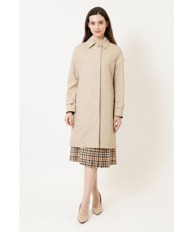 DAKS ステンカラーコート ベージュ