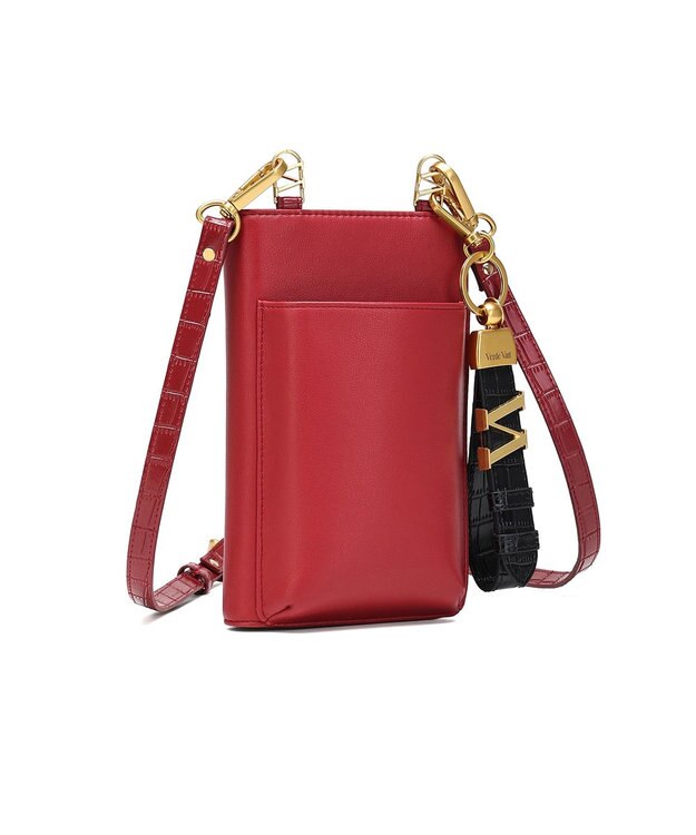 style code 【VerdeVari/ヴェルデヴァリ】マルチショルダーバッグ レッド