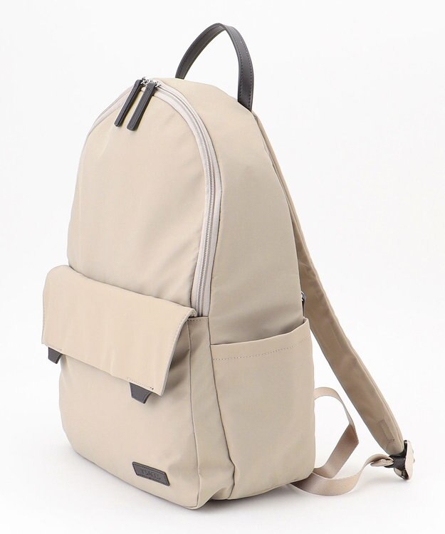 Y'SACCS ダブルタブ　トラベルデイパック ライトベージュ