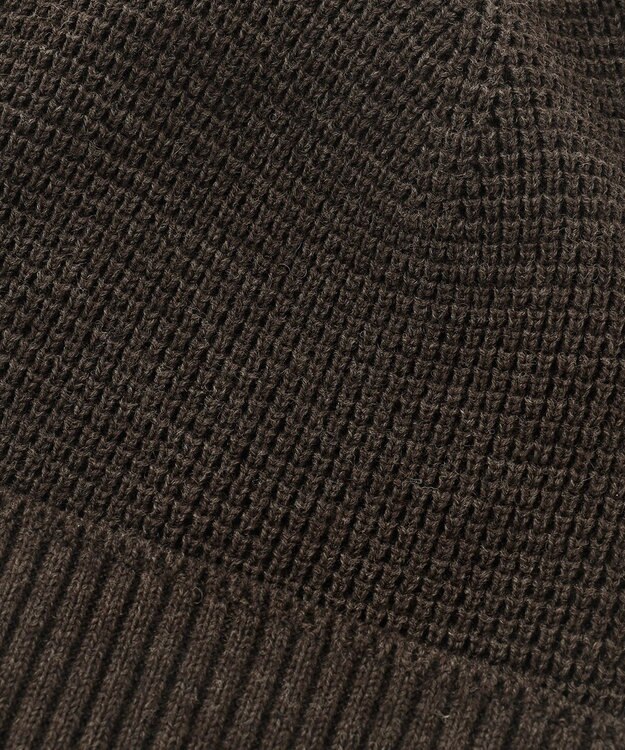 JOSEPH ABBOUD MOUNTAIN 【イージーケア/速乾性/  軽量糸使用】ニットキャップ ダークブラウン系