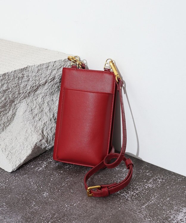 style code 【VerdeVari/ヴェルデヴァリ】マルチショルダーバッグ レッド