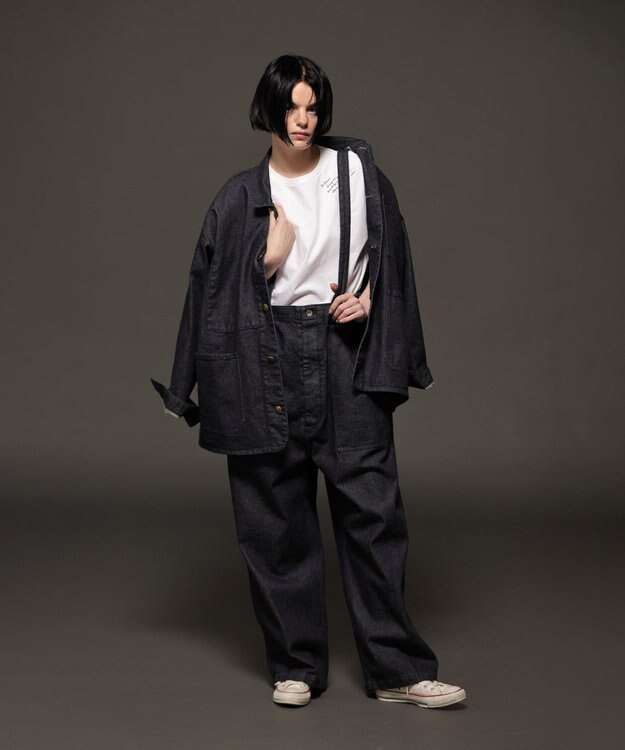 LENO COVERALL JACKET [UNISEX] カバーオールジャケット INDIGO