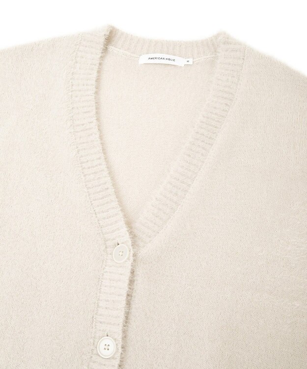 AMERICAN HOLIC フェアリーVネックカーディガン Light Gray