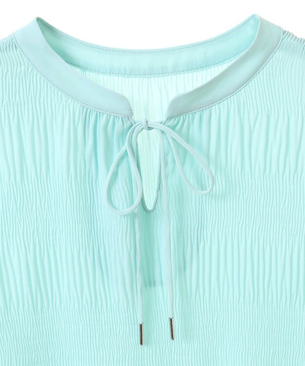 Green Parks マジョリカブラウス Light Green