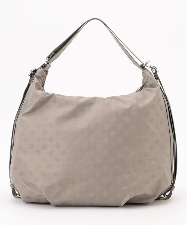 Y'SACCS 【Y’SACCS vous et】ドットジャカード2WAYリュック ライトグレー