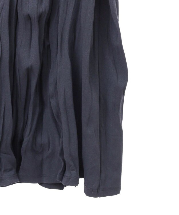 CRAFT STANDARD BOUTIQUE ワッシャープリーツスカート Charcoal Gray