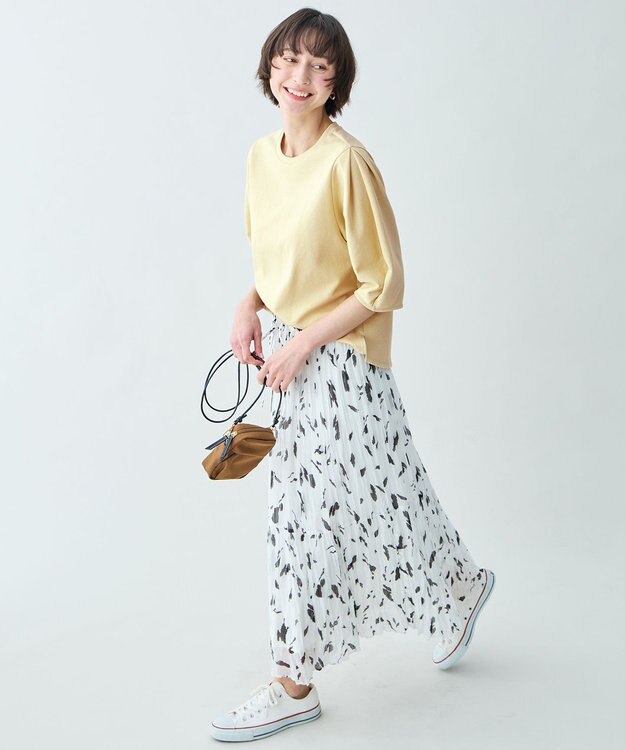 ANY ダンボールコクーンスリーブプルオーバー イエロー