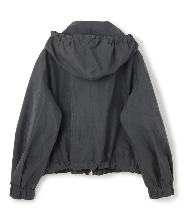 BEIGE， 【洗える・Precious 4月号掲載】GAURA / シアーパーカーブルゾン Black